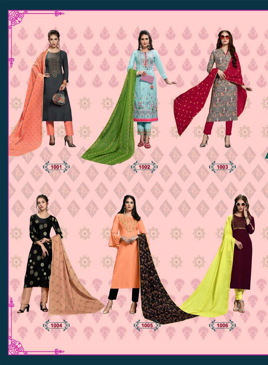 Odhani Vol-1 Embroidery Kurti Catalog Odhani Vol-1 Embroidery Kurti Catalog